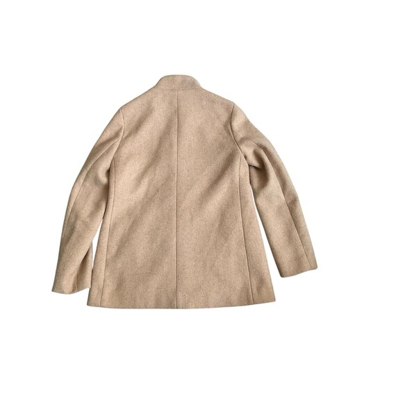 J.CREW Women’s Village Wool Blend Camel Brown Coat Size 10 - Picture 5 of 8